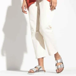 Birkenstock Arizona SFB Sandal for Women - Silver