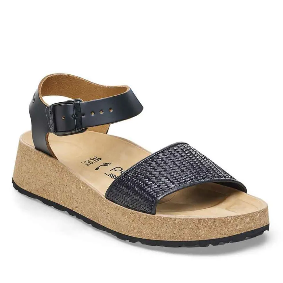 Birkenstock Glenda Raffia - Black