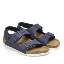 Birkenstock Kids Milano Canvas - Navy