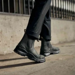 Blundstone 2238 Lug Boot for Women - Rustic Black