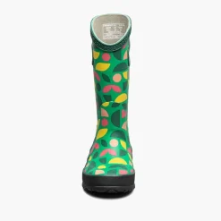 Bogs Rainboot 4-H Shapes - Green/Multi