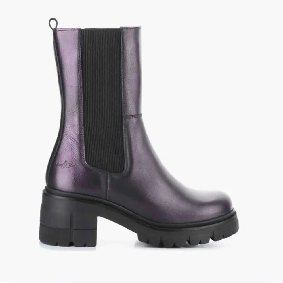 Bos. & Co. Brunas Boot - Magenta/Black