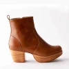 Fortress Charli Platform Bootie - Brown