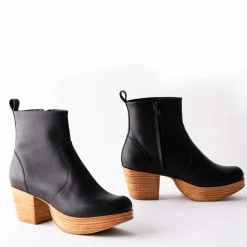 Fortress Charli Platform Bootie - Black