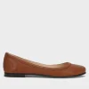 Frye Carson Ballet - Cognac