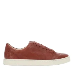 FRYE Ivy Low Lace Sneaker - Cognac