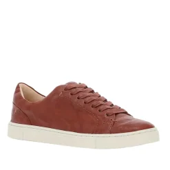 FRYE Ivy Low Lace Sneaker - Cognac