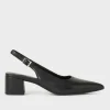 Marta Slingback Pump - Black