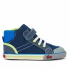 See Kai Run Dane Sneaker - Blue/Lime