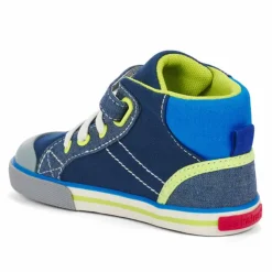 See Kai Run Dane Sneaker - Blue/Lime