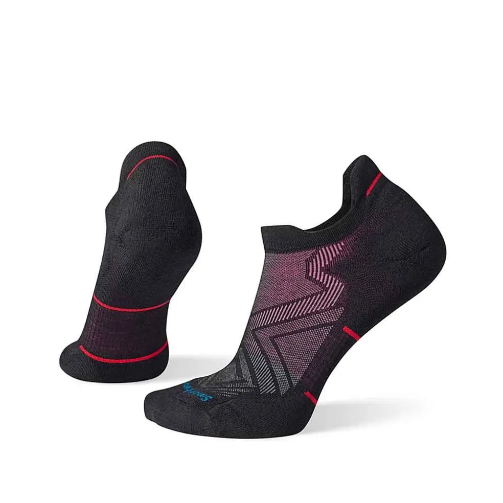 Smartwool Womens Run Targeted Cushion Ankle Sock - Black
