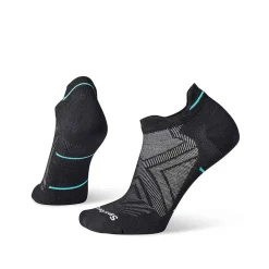Smartwool Womens Run Zero Cushion Ankle Sock - Black
