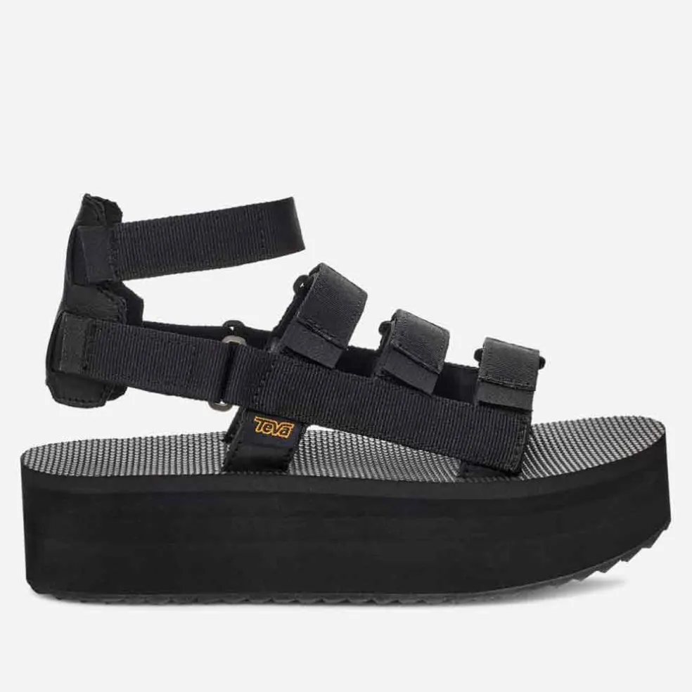 Teva Mevia Platform Sandal - Black