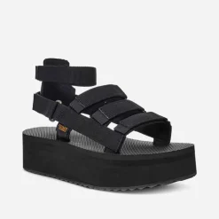 Teva Mevia Platform Sandal - Black