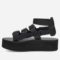 Teva Mevia Platform Sandal - Black
