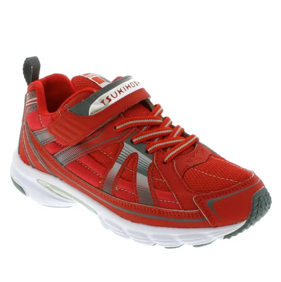 Tsukihoshi Storm Youth Sneaker - Red