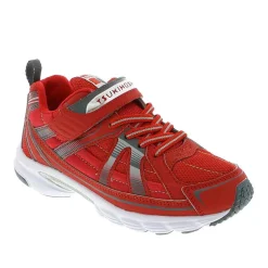 Tsukihoshi Storm Youth Sneaker - Red/Grey