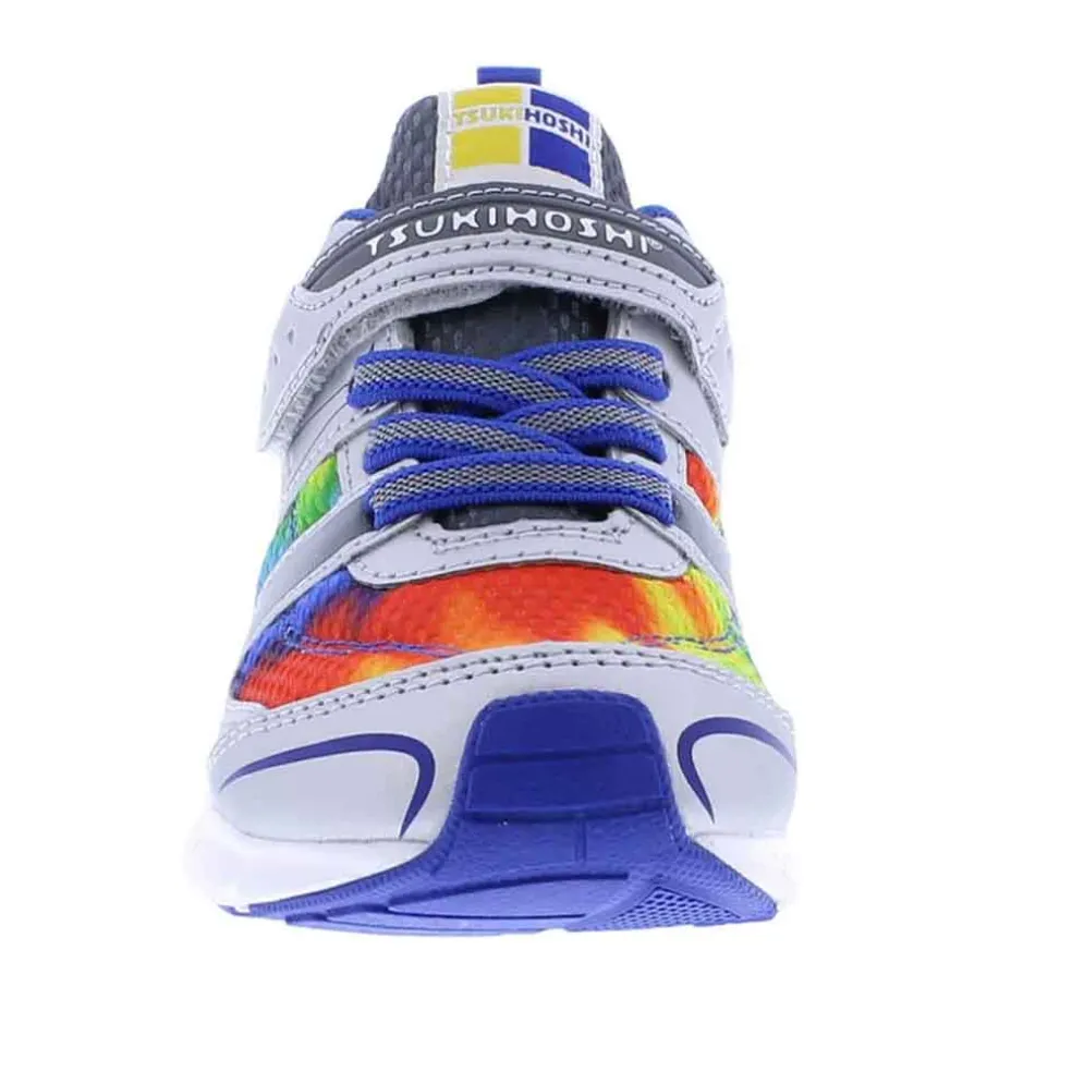Tsukihoshi Velocity Sneaker Youth - Silver/Multi