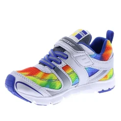 Tsukihoshi Velocity Sneaker Child - Silver/Multi