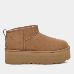 UGG Classic Ultra Mini Platform Boot for Women - Chestnut