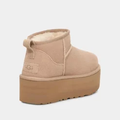 UGG Classic Ultra Mini Platform Boot for Women - Sand