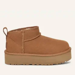 UGG Kids Classic Ultra Mini Platform - Chestnut