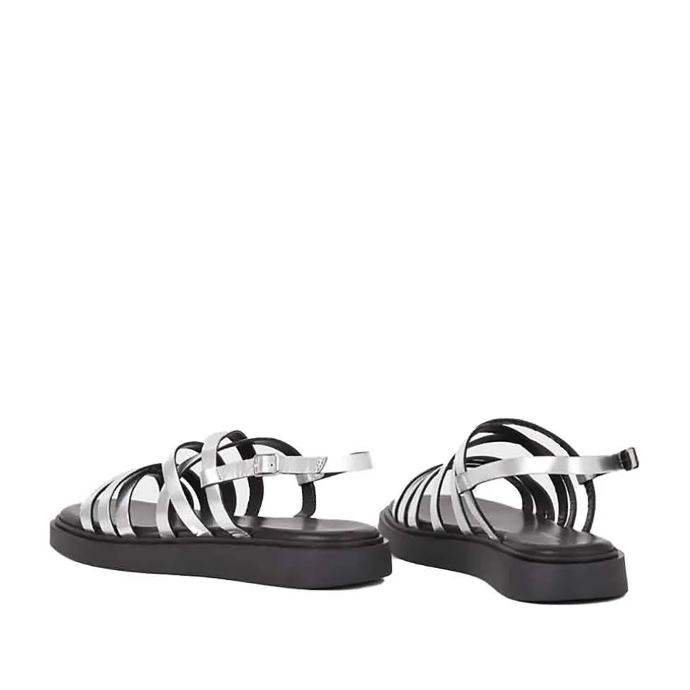 Vagabond Shoemakers Connie Strappy Sandal - Silver