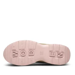 Woden Siri Waterproof Boot - Chocolate/Light Lilac