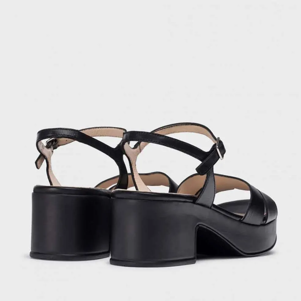 Wonders Low Platform Sandal