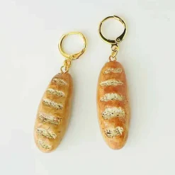 Yellow Dots Studio - Bread Earrings